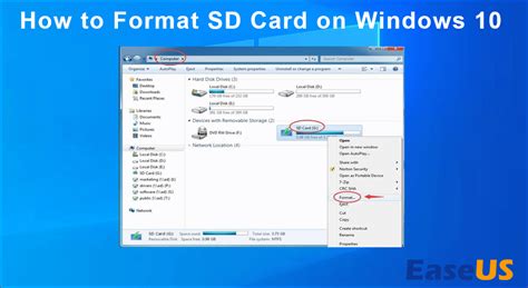 how to format a smart card|windows sd card formatting.